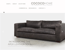 Tablet Screenshot of cococohome.com